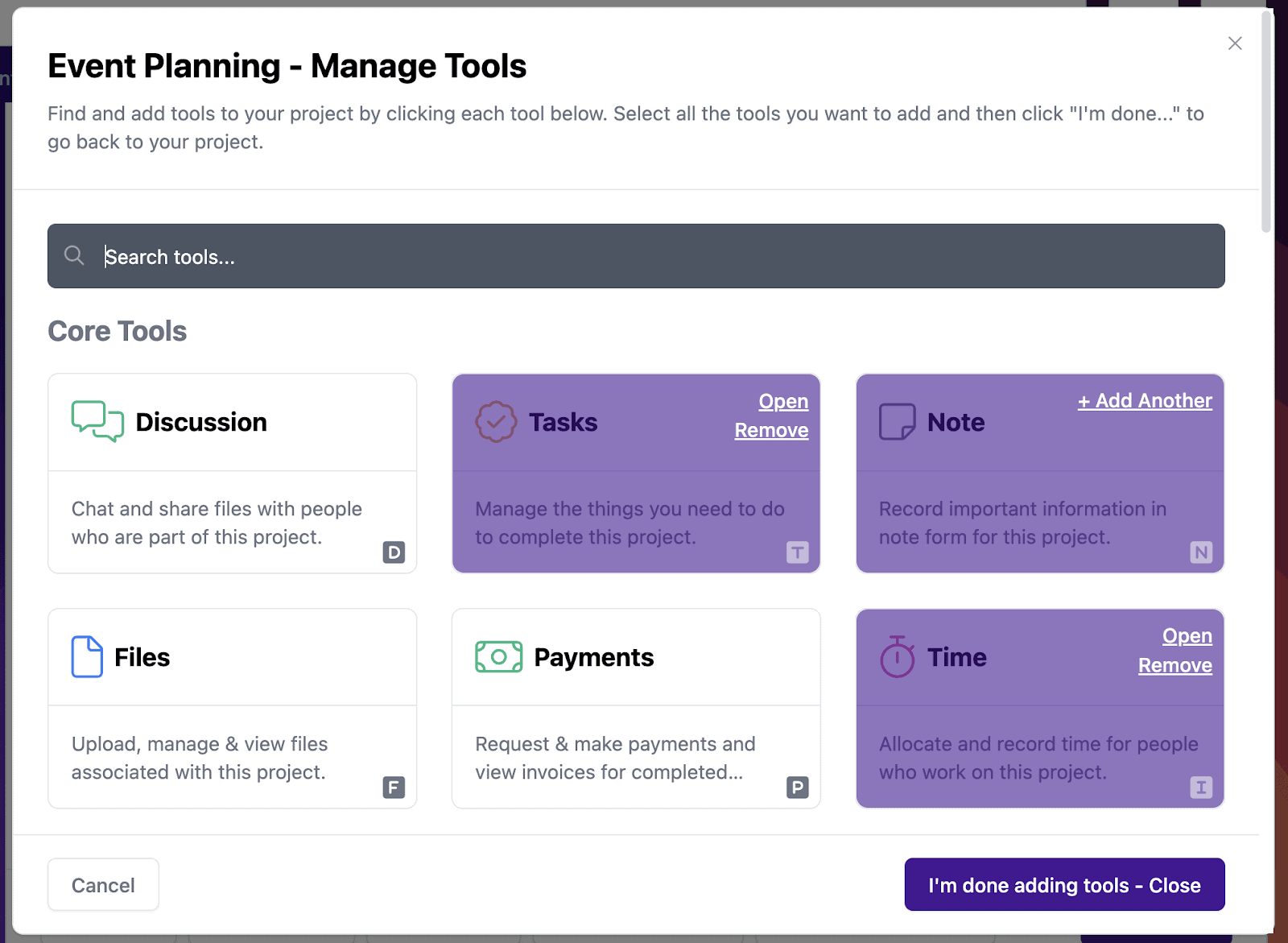 Project.co project tools