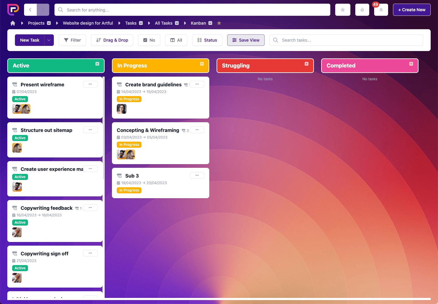 Kanban View